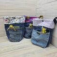 Load image into Gallery viewer, Upcycled Denim Knit Kit (Makers Bag)