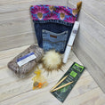 Load image into Gallery viewer, Upcycled Denim Knit Kit (Makers Bag)