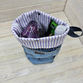 Load image into Gallery viewer, Upcycled Denim Knit Kit (Makers Bag)
