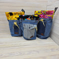 Load image into Gallery viewer, Upcycled Denim Knit Kit (Makers Bag)