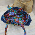 Load image into Gallery viewer, Upcycled Blue Jean Bags