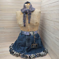 Load image into Gallery viewer, Upcycled Blue Jean Farm Aprons