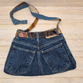Load image into Gallery viewer, Upcycled Blue Jean Bags