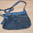 Load image into Gallery viewer, Upcycled Blue Jean Bags