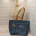 Load image into Gallery viewer, Upcycled Blue Jean Totes