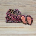 Load image into Gallery viewer, Infant Luxury Knit Hat & Bootie Set