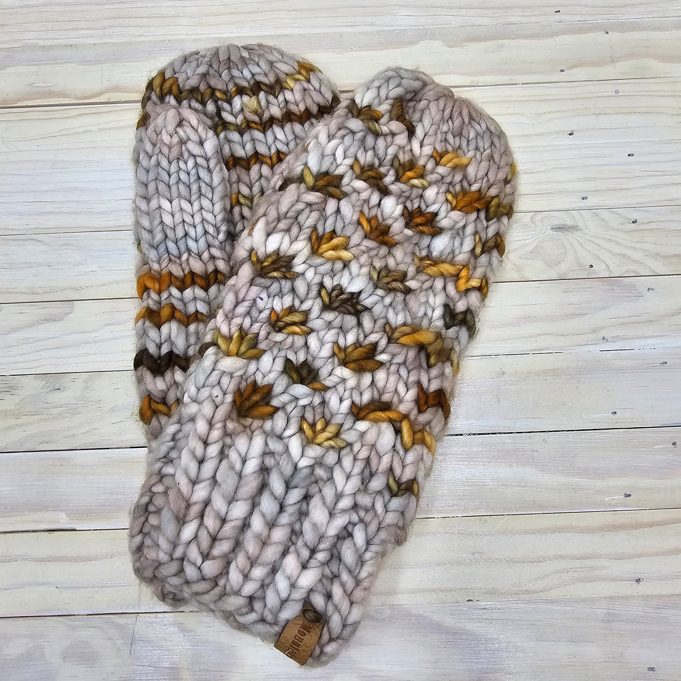 Lotus Flower Mitts