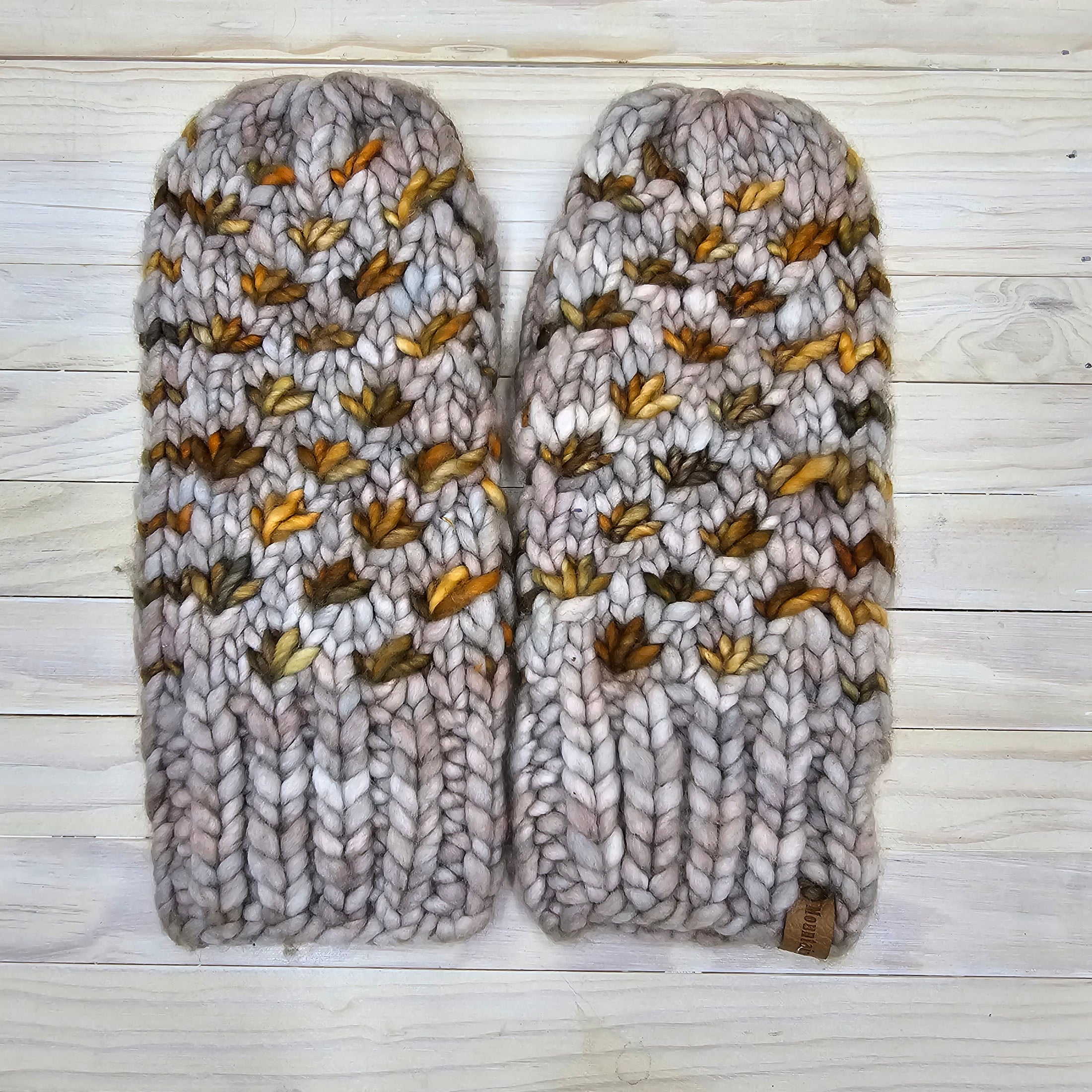 Lotus Flower Mitts