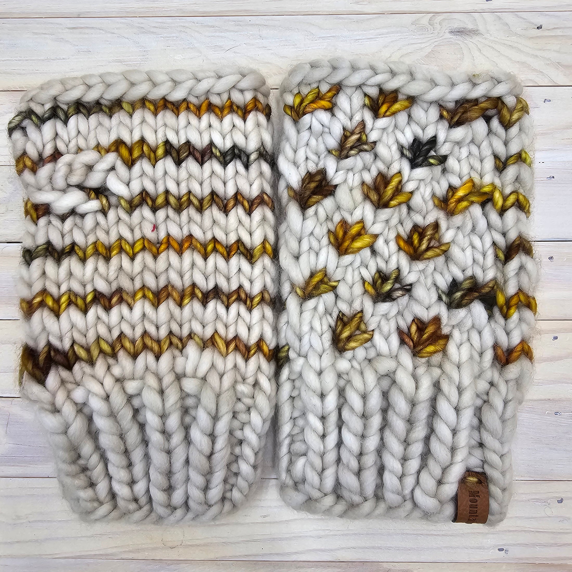 Lotus Flower Mitts