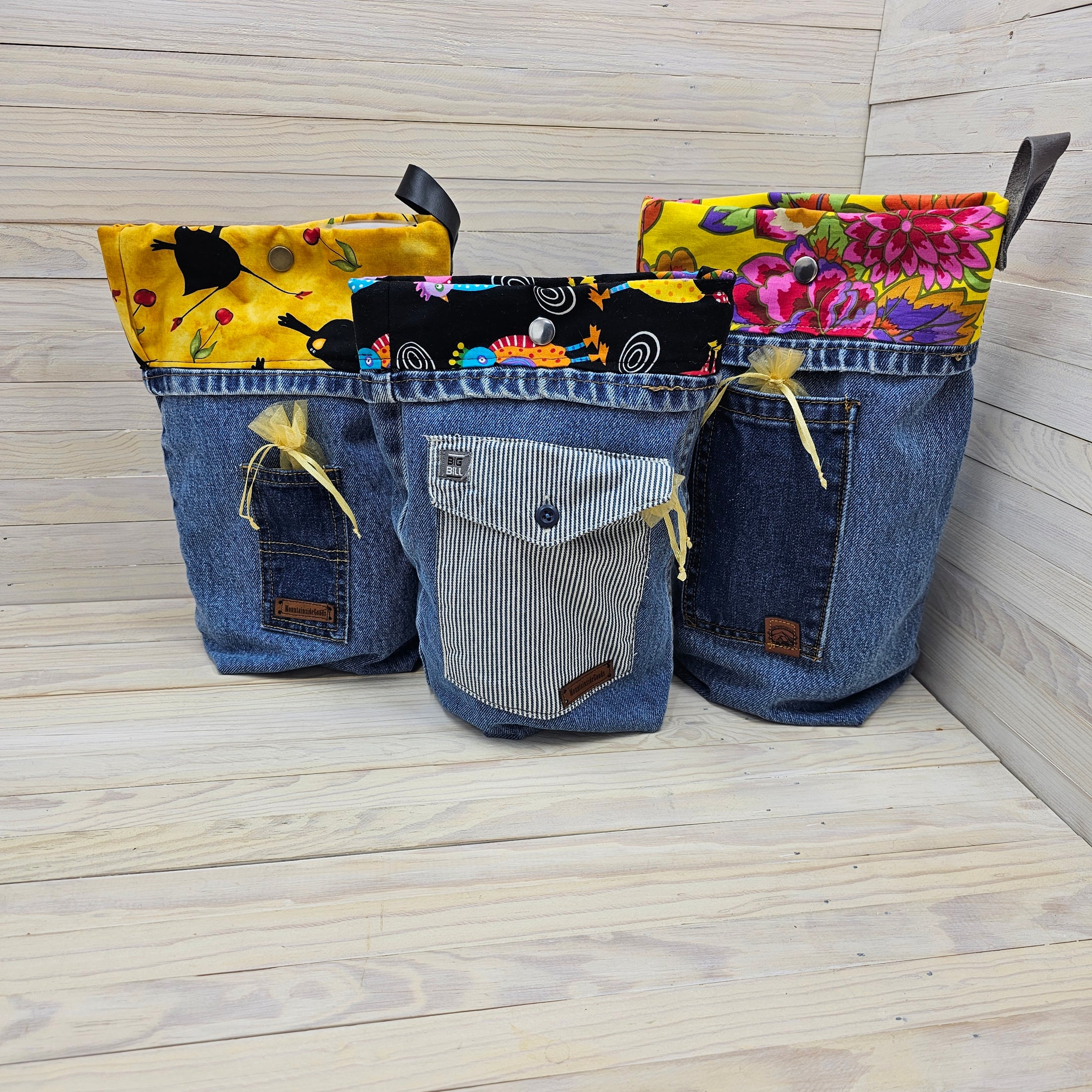 Upcycled Denim Knit Kit (Makers Bag)