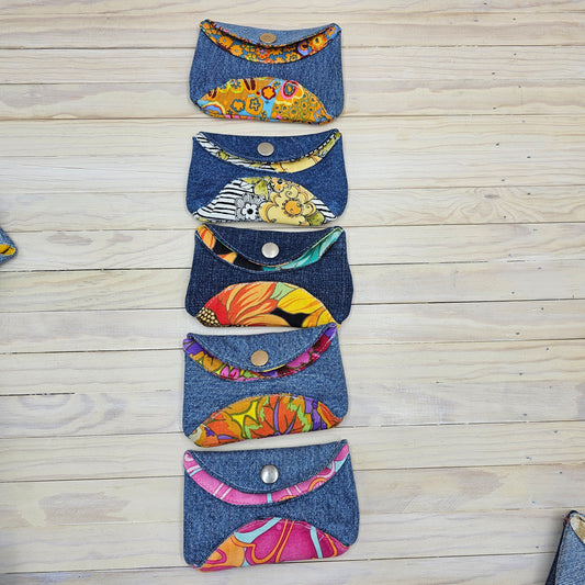 Denim Coin Purses