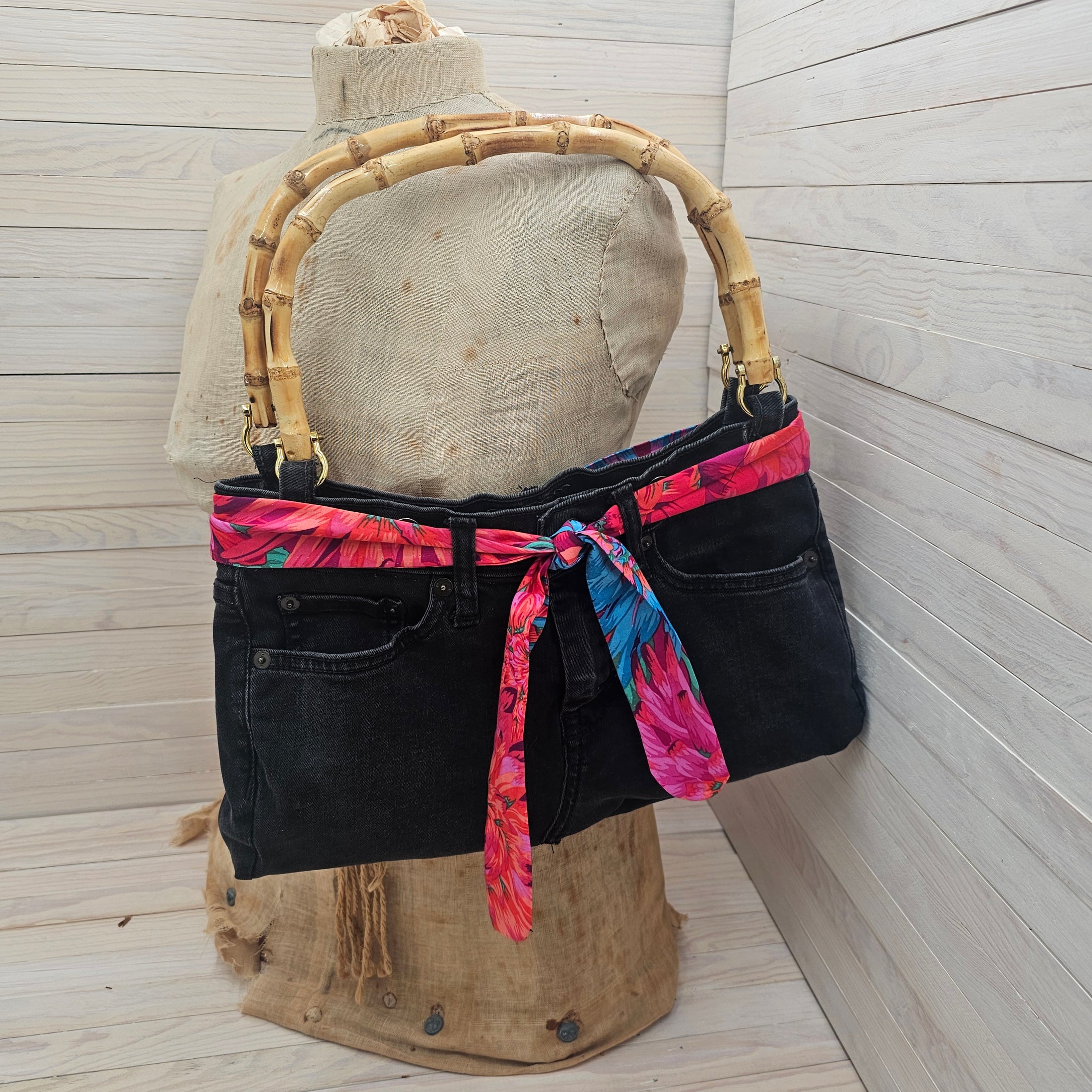 Upcycled Blue Jean Bags