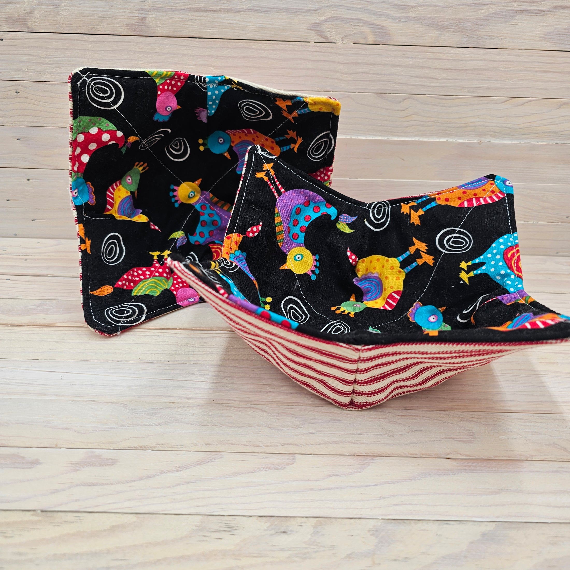 Upcycled Jean Soup Cozy