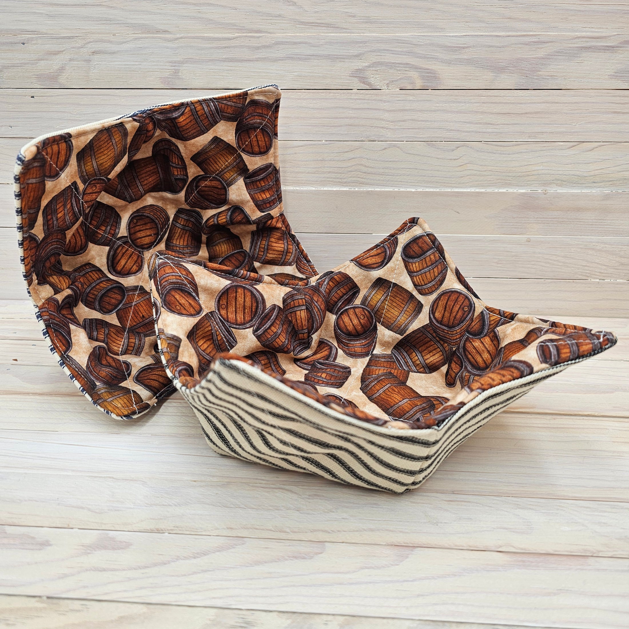 Upcycled Jean Soup Cozy