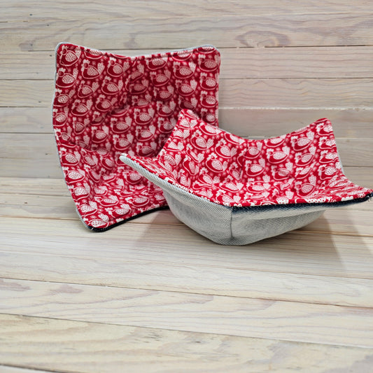 Upcycled Jean Soup Cozy