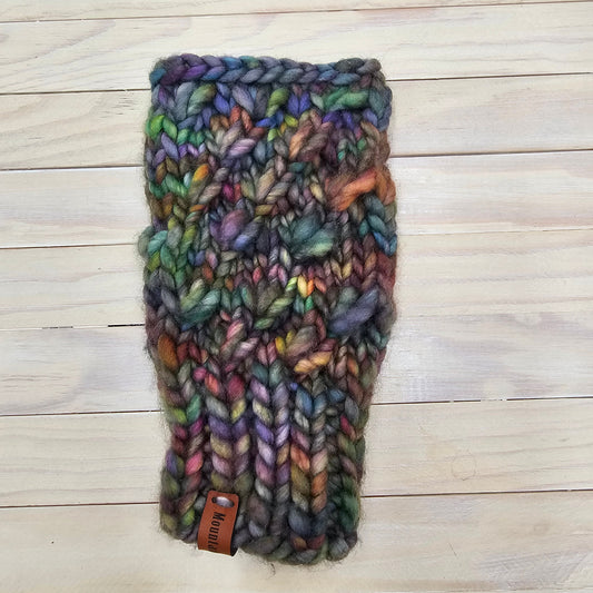 Single Hand-Knit Fingerless Mitts & Mittens