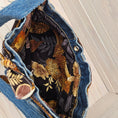 Load image into Gallery viewer, Upcycled Blue Jean Bags
