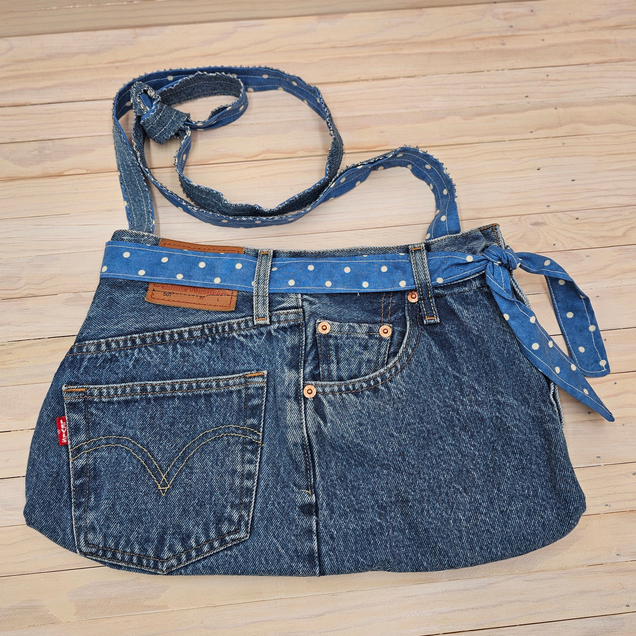 Upcycled Blue Jean Bags