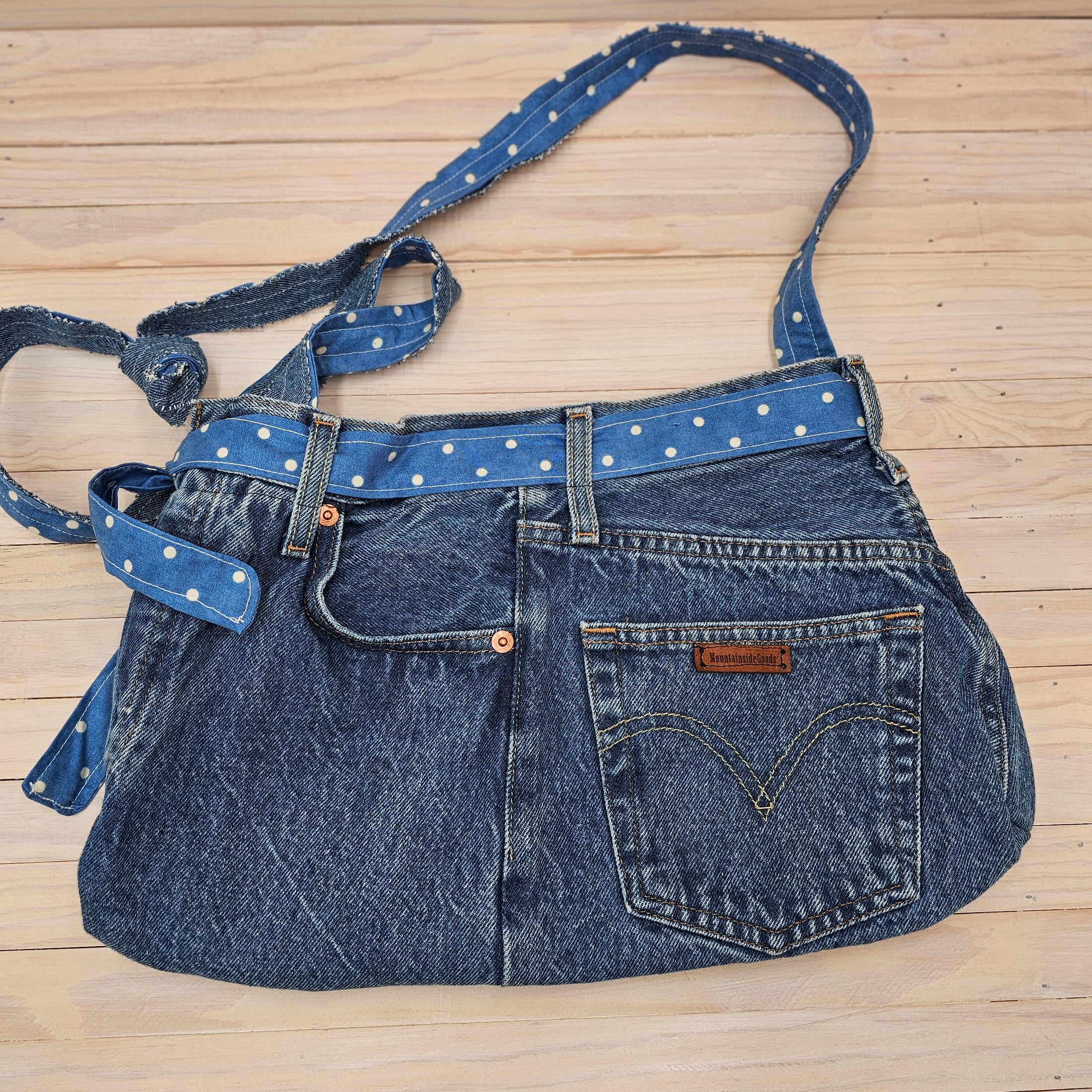 Upcycled Blue Jean Bags