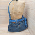 Load image into Gallery viewer, Upcycled Blue Jean Bags
