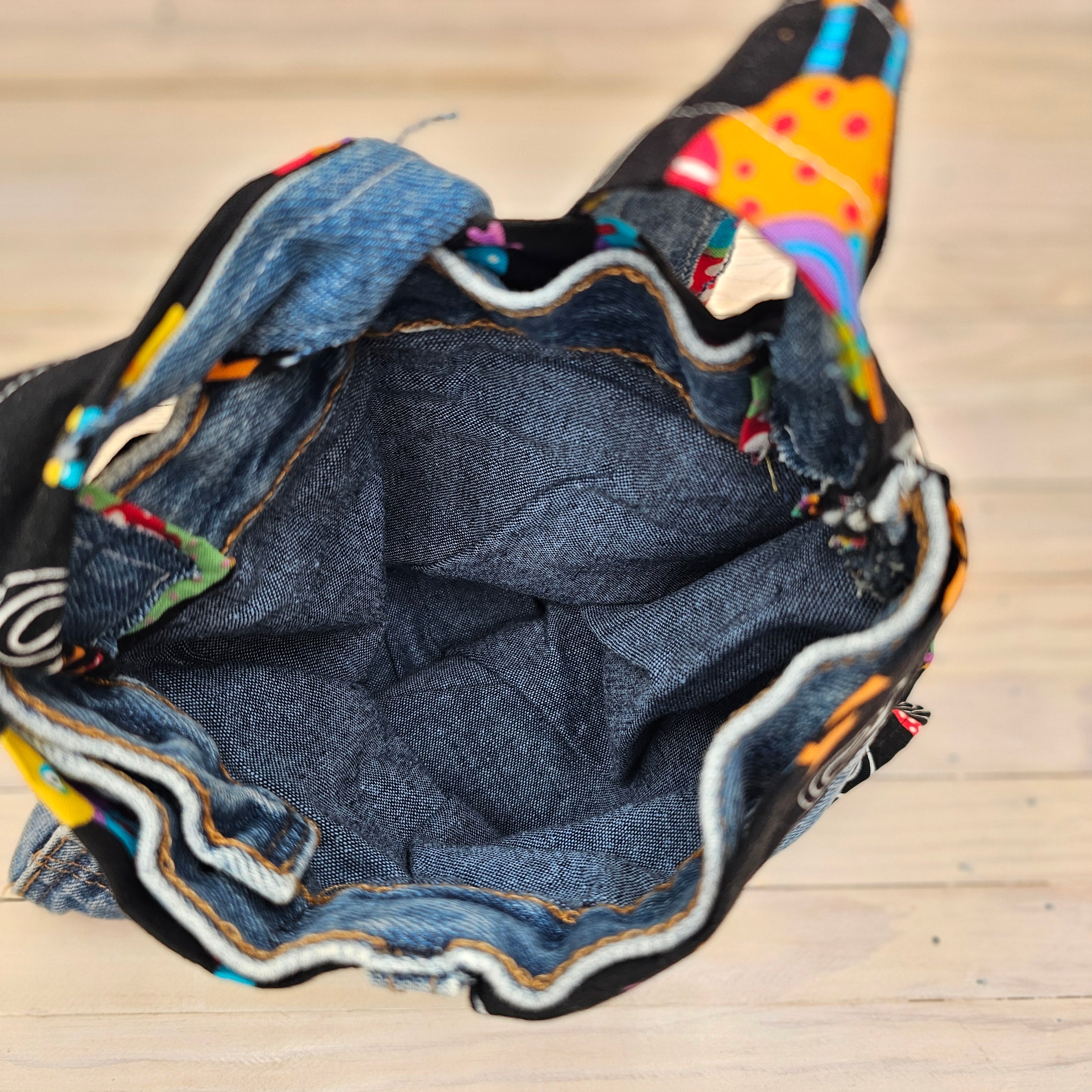 Upcycled Blue Jean Bags