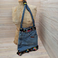 Load image into Gallery viewer, Upcycled Blue Jean Bags
