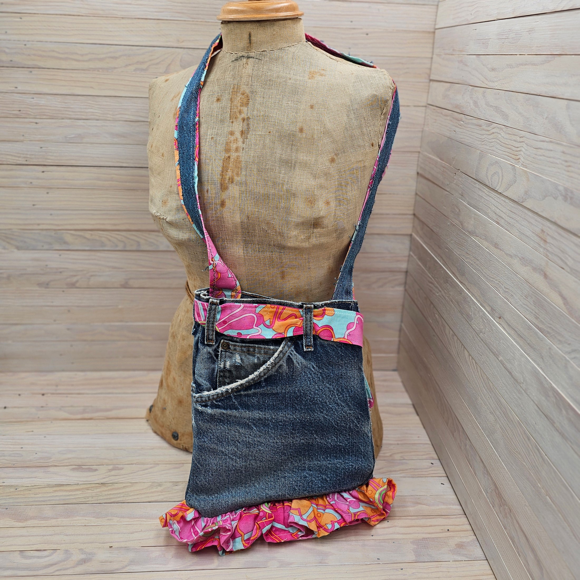 Upcycled Blue Jean Bags