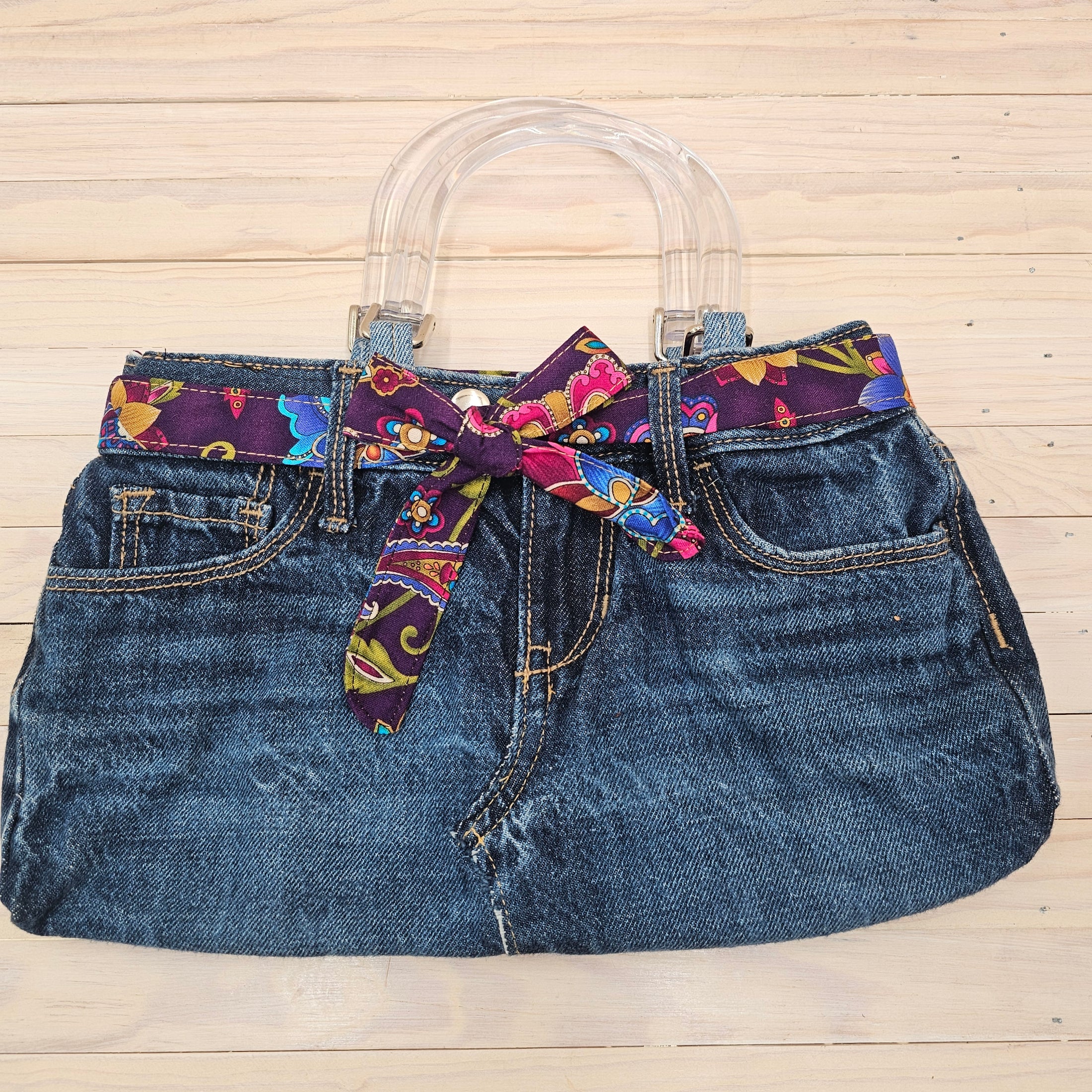 Upcycled Blue Jean Bags
