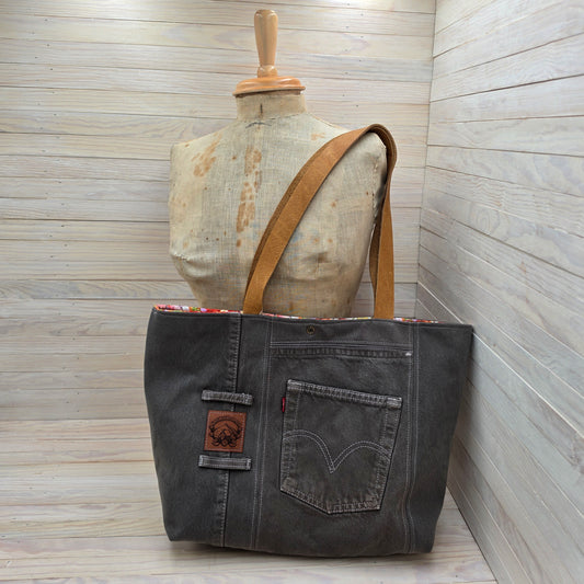 Upcycled Blue Jean Totes