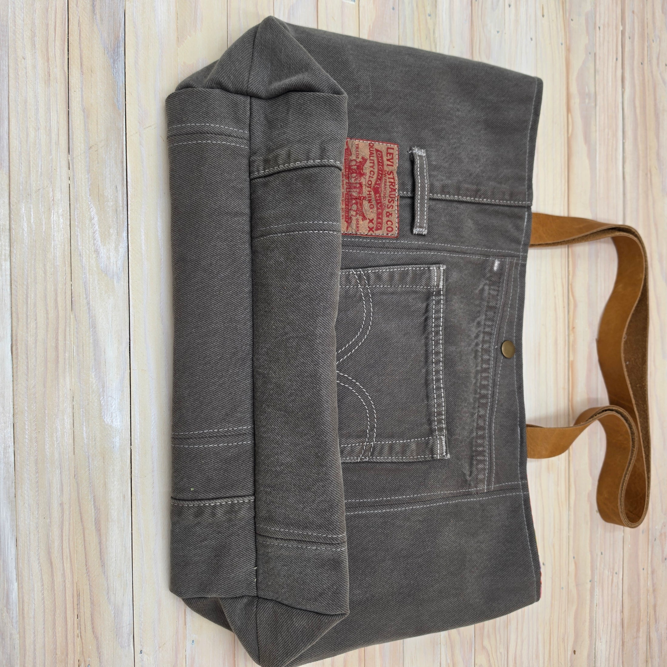 Upcycled Blue Jean Totes