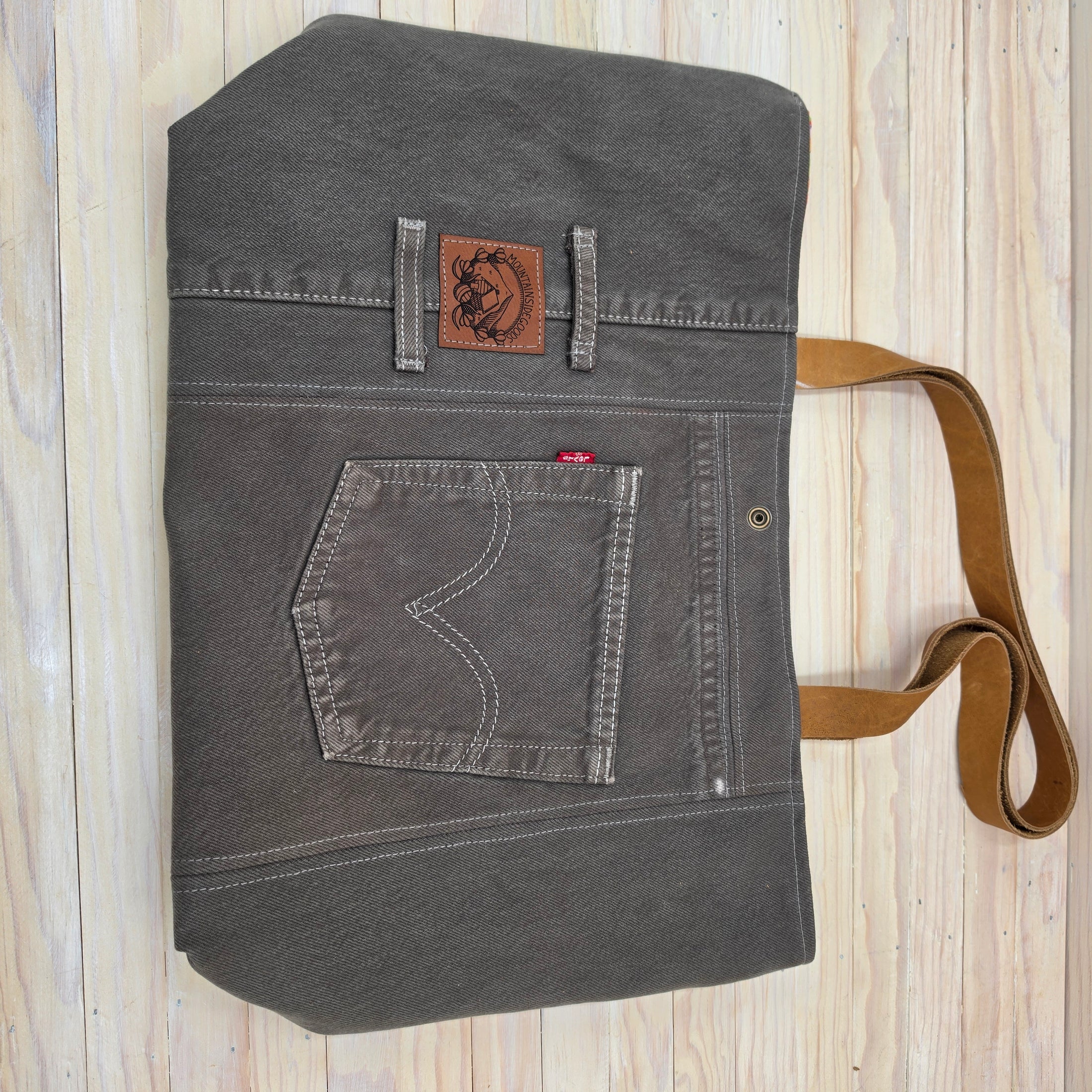 Upcycled Blue Jean Totes