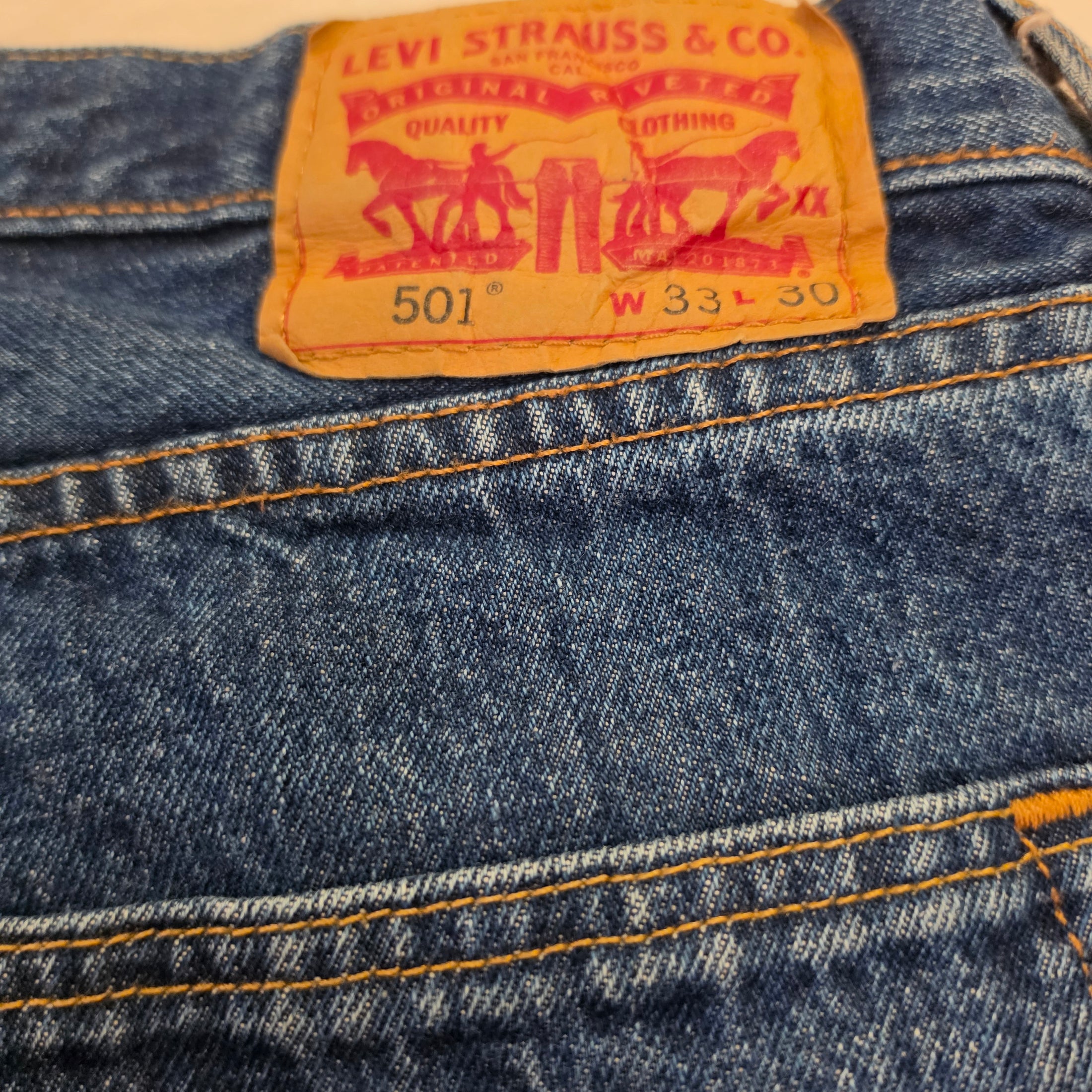 Upcycled 501 Skirt