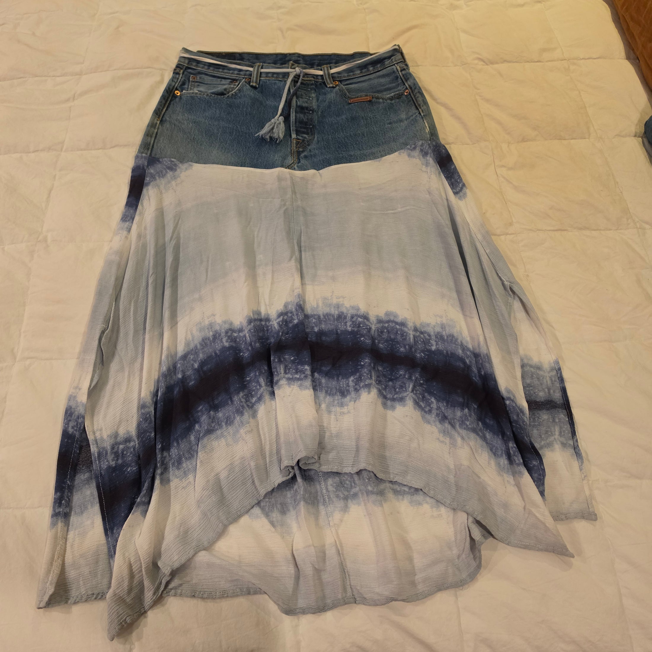 Upcycled 501 Skirt