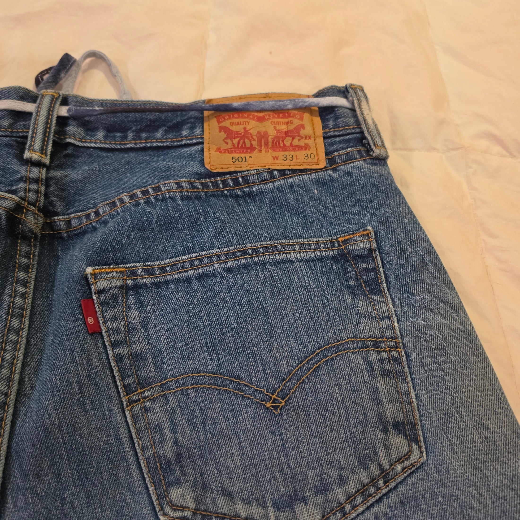 Upcycled 501 Skirt