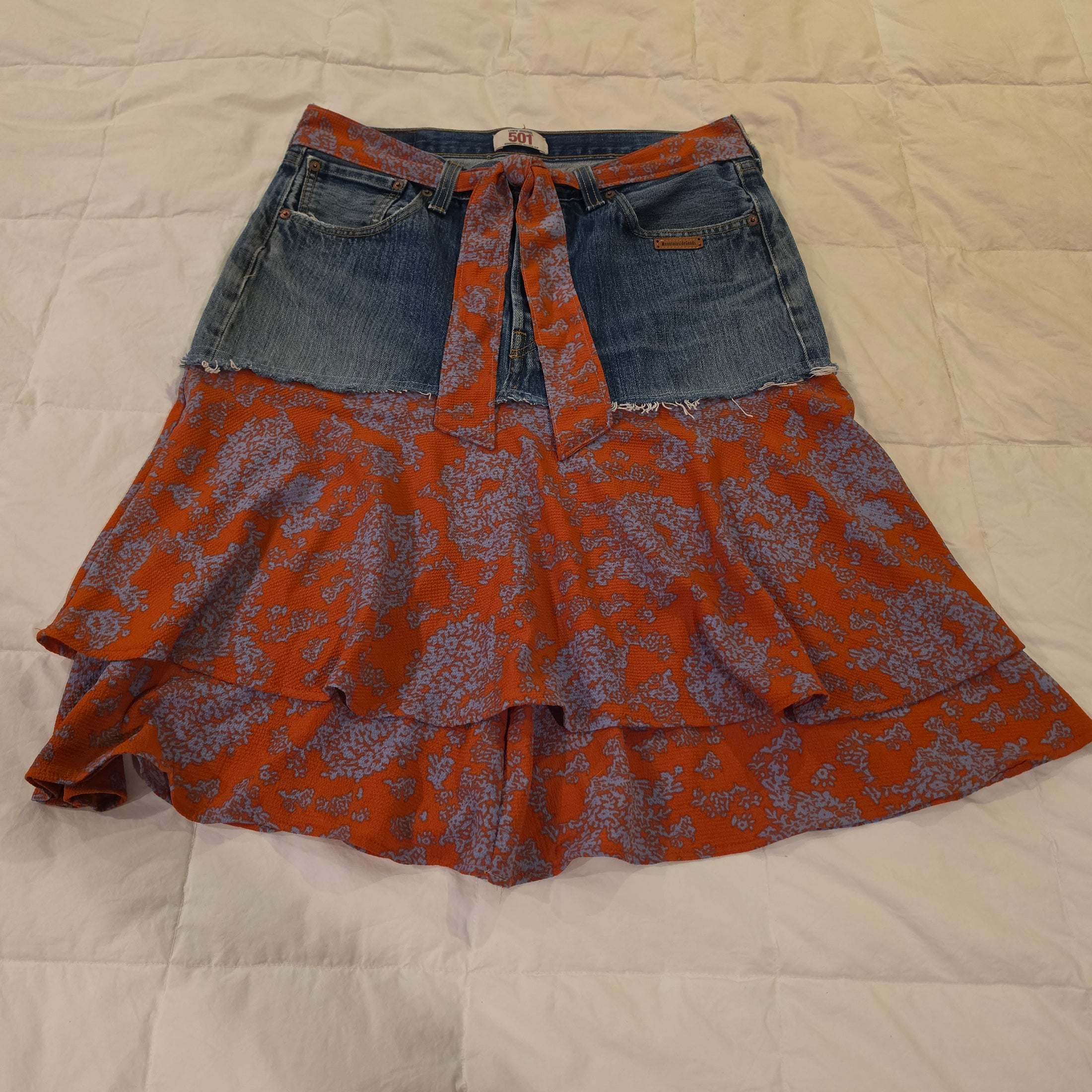 Upcycled 501 Skirt