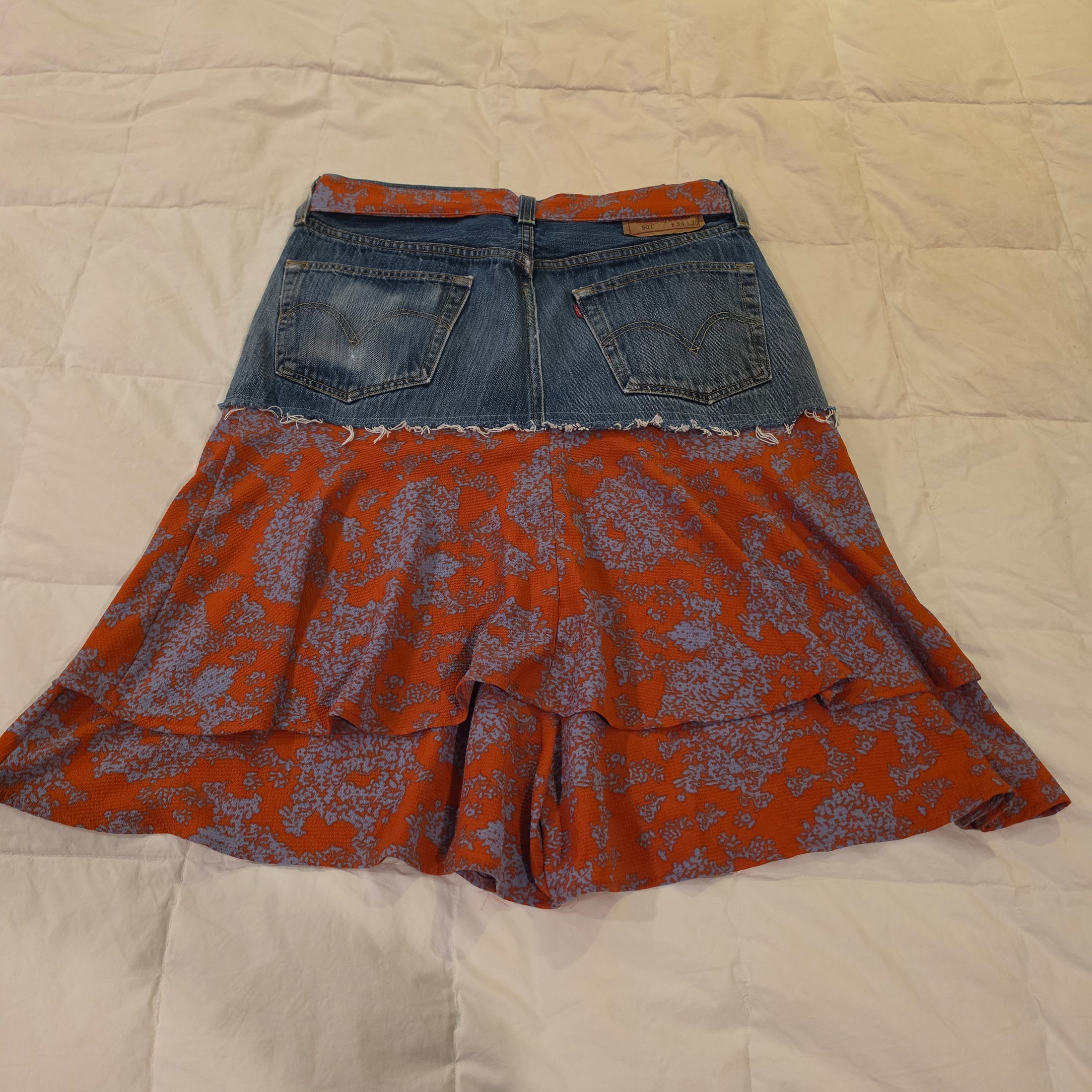 Upcycled 501 Skirt