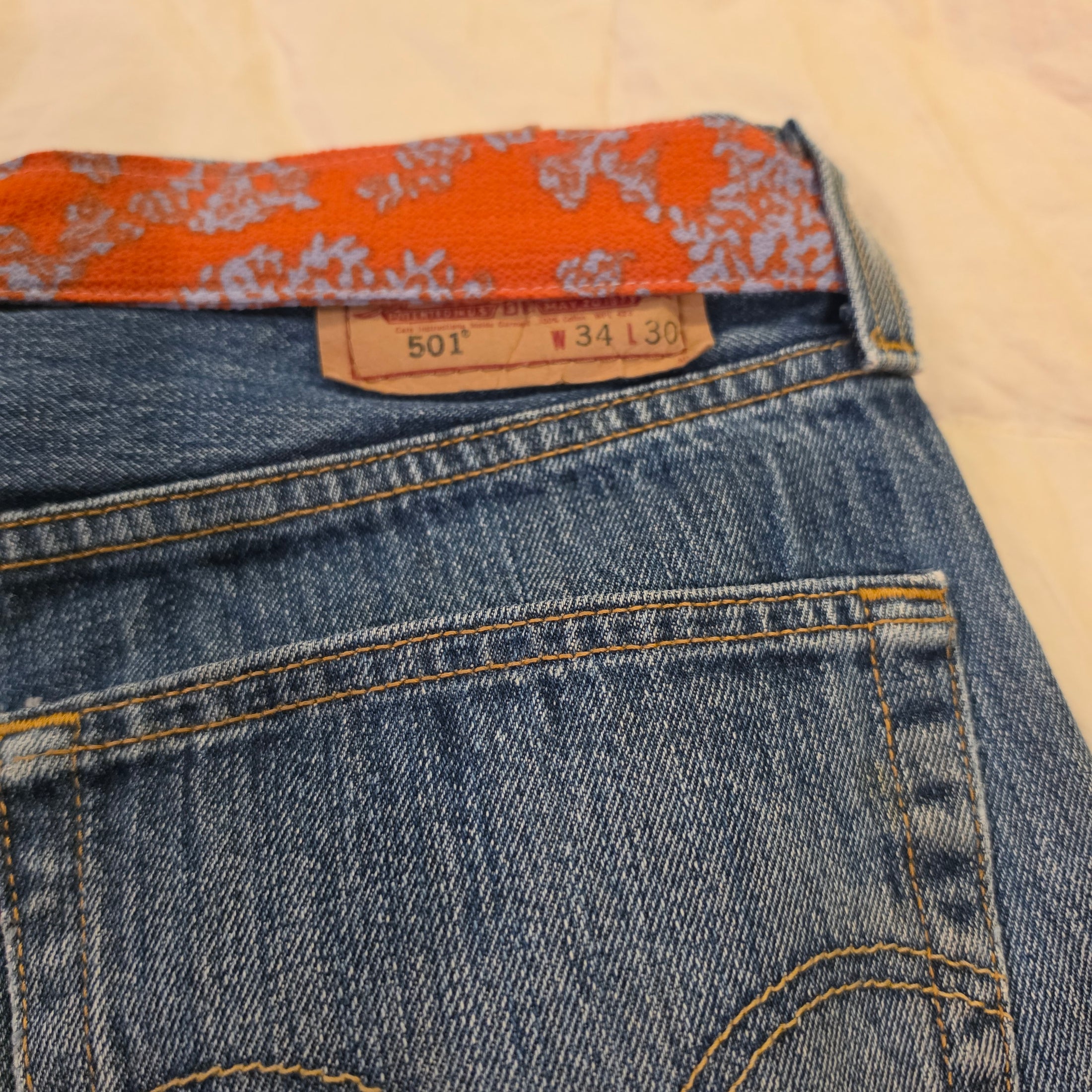 Upcycled 501 Skirt