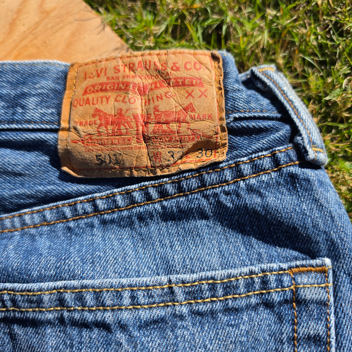 Scrappy Vintage Levi's