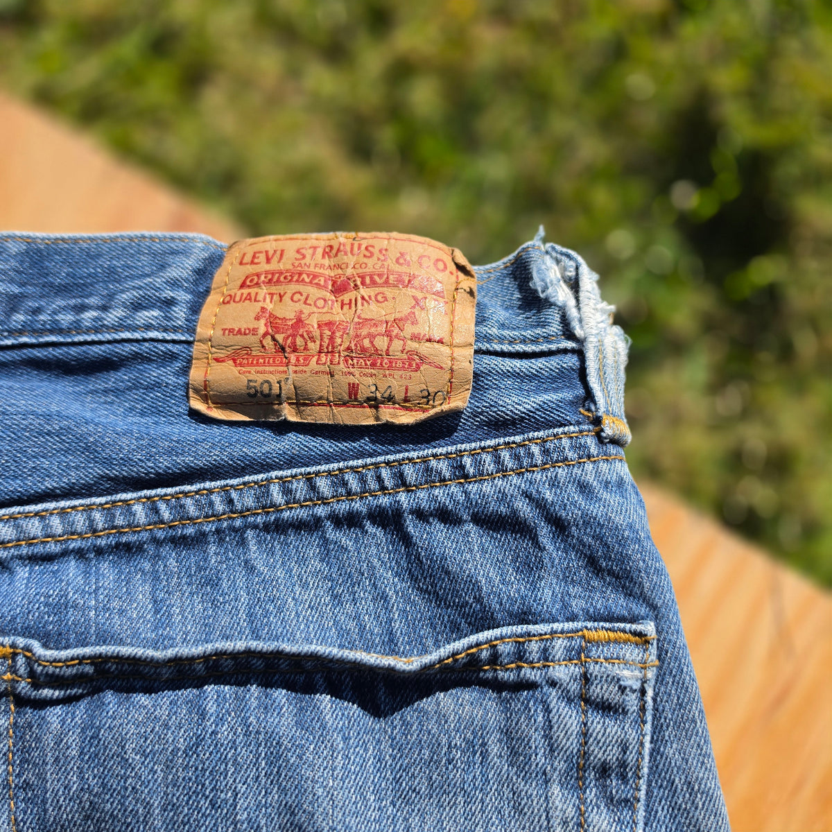 Scrappy Vintage Levi's