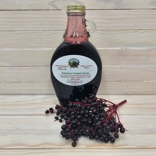 Elderberry Flapjack Sryup