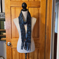 Load image into Gallery viewer, Rasta Ribbed Skinny Scarf
