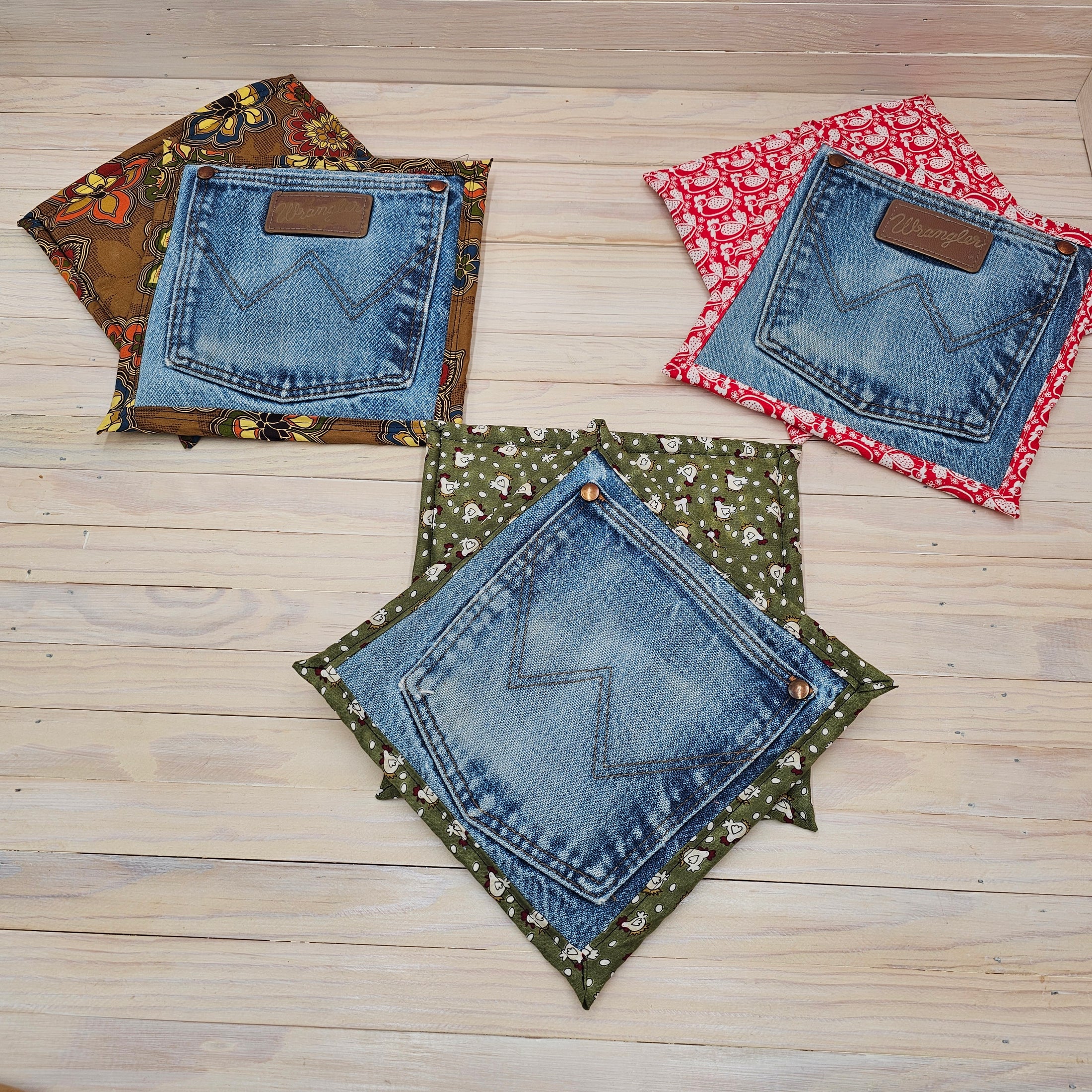 Denim Jean Pocket Hot-Pads