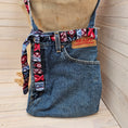 Load image into Gallery viewer, Upcycled Blue Jean Bags
